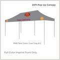 20ft Full Color Pop Up Canopy(Front Panel Only)